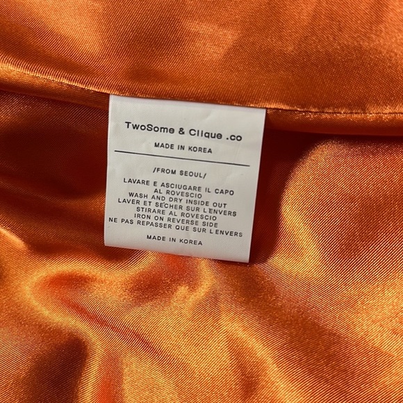 Storets Army Green Puffer Zipper Jacket Coat XS/S - Picture 12 of 17